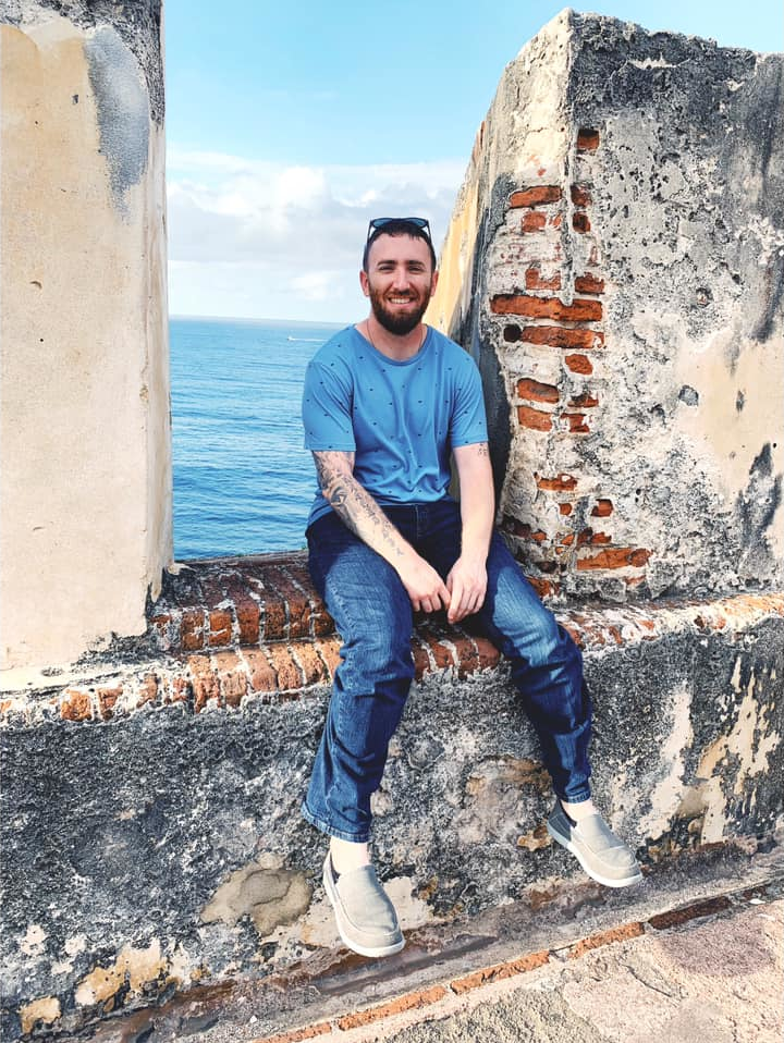 Picture of me at Castillo San Felipe del Morro in Puerto Rico
